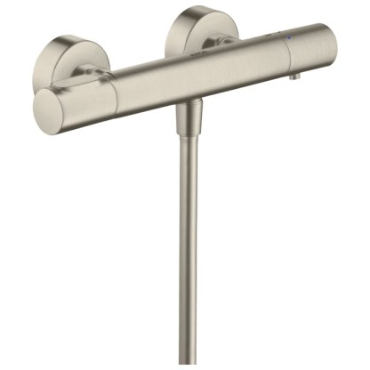 Axor Citterio M Настенный термостат для душа, 1 потреб., цвет: шлифованный никель