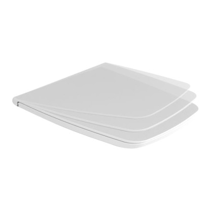 Azzurra Hera Крышка сиденье для унитаза 46,5х38х0,2 см, с микролифтом, цвет: белый