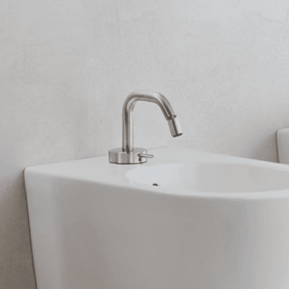 NOORTH milldue edition Смеситель для биде, 1 отв., цвет: полированная сталь