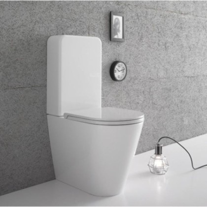 Globo Forty3 Унитаз монобок 58х36 см, цвет: белый