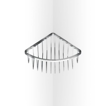 Decor Walther DW 229 Полочка для душа, угловая, подвесная, цвет: хром