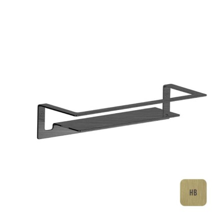 Almar Аксессуары Полка 30xh70см., цвет: латунь брашированная PVD