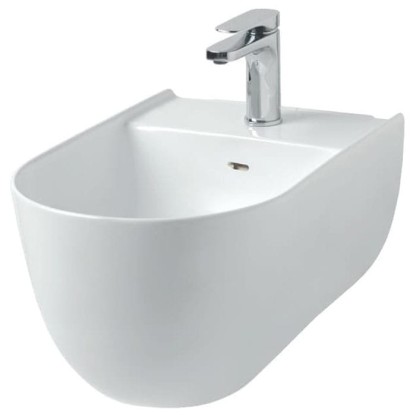 Artceram THE ONE Биде подвесное  52х35см, с креплениями, с 1 отв под смеситель. цвет: белый