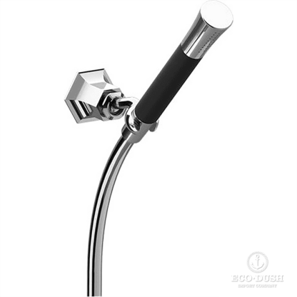 CISAL Shower Душевой гарнитур:ручная лейка,шланг 150 см,держатель настенный для лейки, цвет: хром