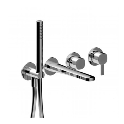 Fantini Lame Смеситель для ванны, встраиваемый, цвет: хром