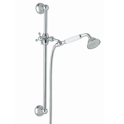 Nicolazzi Doccia Душевая штанга, 54.5см, с ручной лейкой ручка металлическая. цвет: хром