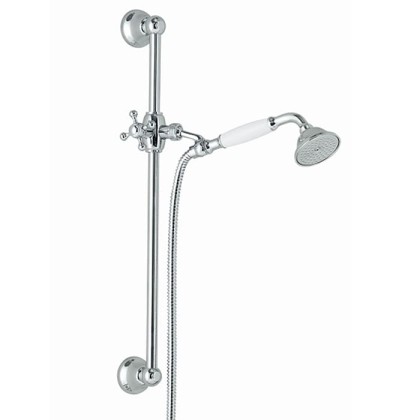 Nicolazzi Doccia Душевая штанга, 54.5см, с ручной лейкой ручка металлическая. цвет: хром
