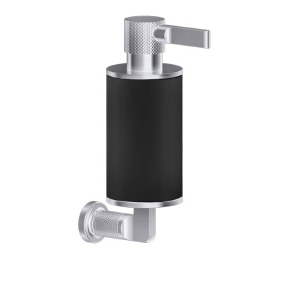 Gessi Inciso Дозатор для жидкого мыла подвесной, цвет: черный/finox
