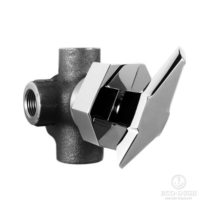 Stella Stella Встраиваемый переключатель для ванны/душа 0/150, цвет: хром