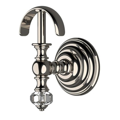 Devon&Devon Gemstone Крючок, подвесной, цвет: никель блестящий