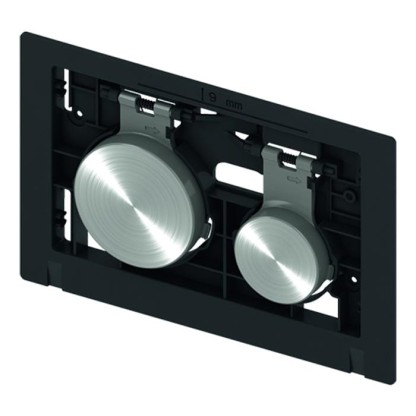 TECEloop modular Клавиши смывные, цвет: черный/хром матовый