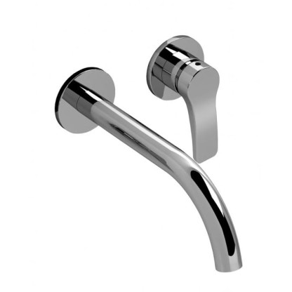 Fantini AL/23 Смеситель для раковины, настенный, излив: 200 мм, цвет: хром