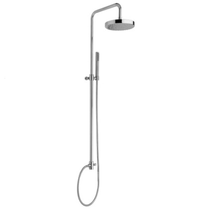 Nicolazzi Doccia Душевая стойка с верхним душем ? 20см, с переключателем и ручным душем, цвет: хром