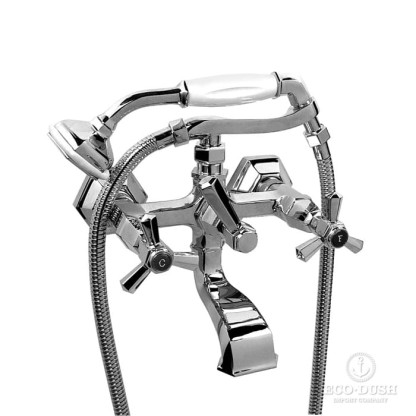 Stella Eccelsa Смеситель для ванны 3274/306FB с ручным душем, цвет: хром