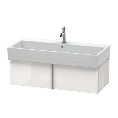 Duravit VA Тумба подвесная, 98.4x43.1х29.8см., с раковиной, 1 выдв.ящик, цвет: белый глянцевый