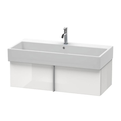 Duravit VA Тумба подвесная, 98.4x43.1х29.8см., с раковиной, 1 выдв.ящик, цвет: белый глянцевый