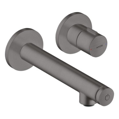 Axor Uno Select Смеситель для раковины, встраиваемый, излив: 15.8см., цвет: шлифованный черный хром