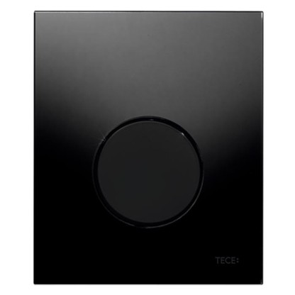 TECEloop Панель смыва для писсуара из черного стекла, цвет: черный