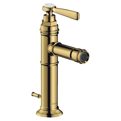 Axor Montreux Смеситель для биде, на 1 отв., с донным клапаном, цвет: полированное золото