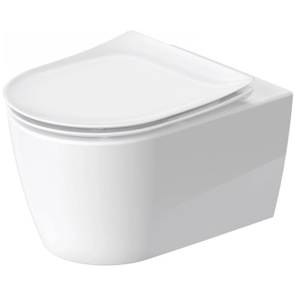 Duravit Soleil by Starck Унитаз 37х54см., подвесной, безободковый, Weiss Hochglanz, HyG, цвет: белый