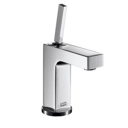 Axor Citterio Смеситель для раковины 110, на 1 отв., излив: 104мм, с донным клапаном, цвет: хром