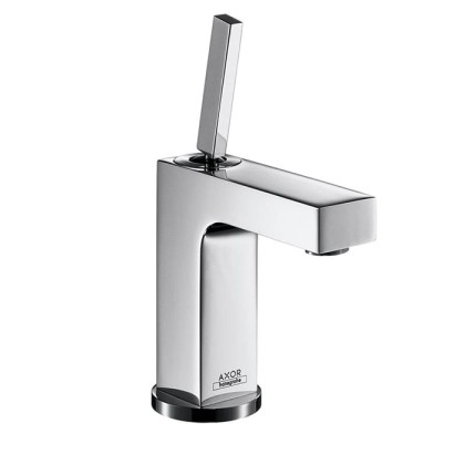 Axor Citterio Смеситель для раковины 110, на 1 отв., излив: 104мм, с донным клапаном, цвет: хром