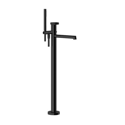 Gessi Anello Смеситель для ванны, напольный, цвет: Black XL