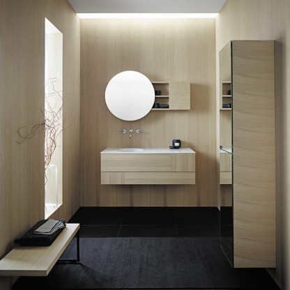 Burgbad Coco Комплект подвесной мебели 120x50x40 см, цвет: дуб натуральный