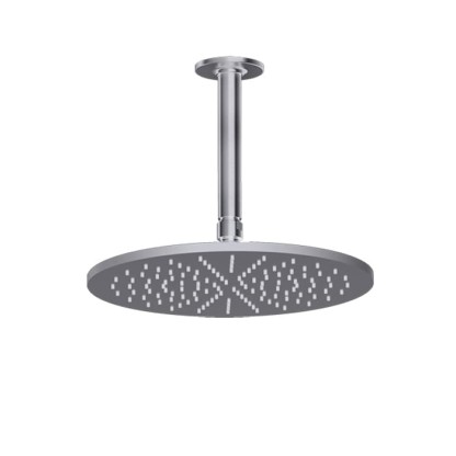 Gessi Inciso Потолочная душевая головка шарнирная на 1/2",?300мм, цвет: finox