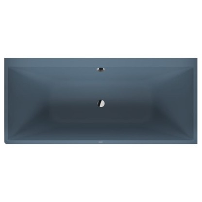 Duravit Vitrium Ванна встраиваемая 180x80см, Dx, с ножками, с2 наклонами для спины, прямоугольная, цвет: синий матовый