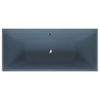Duravit Vitrium Ванна встраиваемая 180x80см, Dx, с ножками, с2 наклонами для спины, прямоугольная, цвет: синий матовый