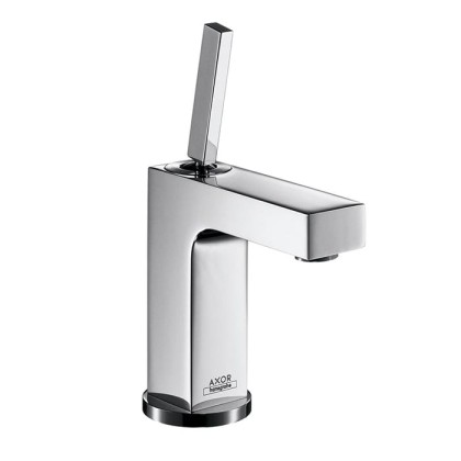 Axor Citterio Смеситель для раковины 110, на 1 отв., излив: 104мм, без донного клапана, цвет: хром