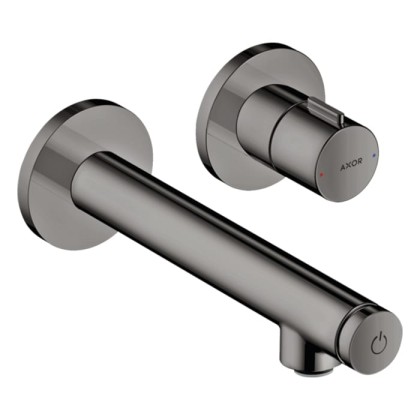 Axor Uno Select Смеситель для раковины, встраиваемый, излив: 15.8см., цвет: полированный черный хром