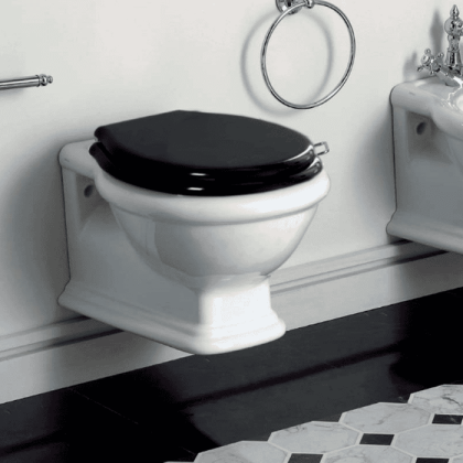 SIMAS Lante Унитаз подвесной безободковый "Rimless", 53х38,5см, цвет: белый