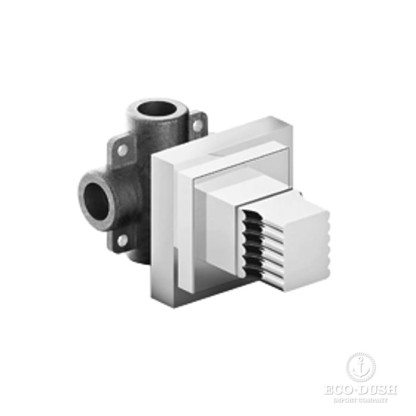 Stella Casanova Встраиваемый переключатель для душа 0/153 на 2 выхода, цвет: хром