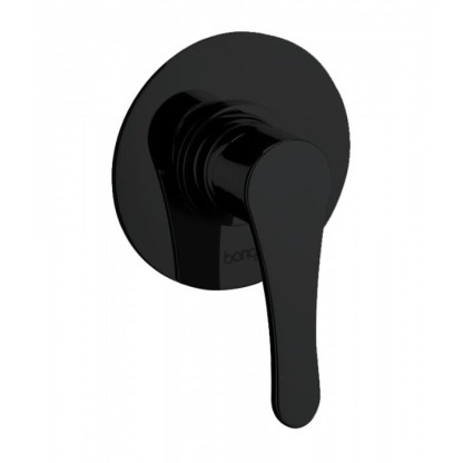 Встраиваемый смеситель для душа Bongio O'Clock Green, цвет: черный матовый