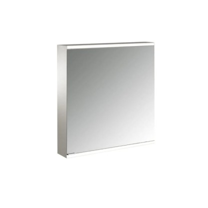 Emco Prime Зеркальный шкаф 60см., с подсветкой LED2 Facelift навесная модель, 1-дверка, IP 20 петли справа, зеркальная задняя стенка