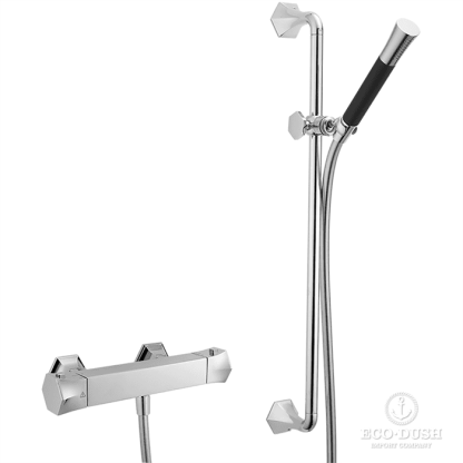 CISAL Cherie Термостатический смеситель для душа, с душевым комплектом, цвет: хром