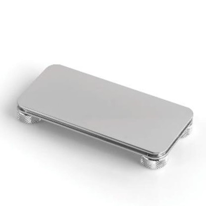 Bertocci Officina 01 Мыльница, настольная, цвет: хром