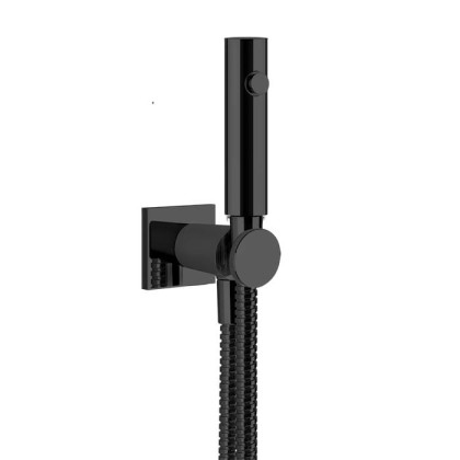 Gessi Rilievo Гигиенический душ настенный на 1/2", цвет: black XL