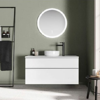 Burgbad Eqio Комплект мебели 120х55х60см., с раковиной, без отв., цвет: F2009