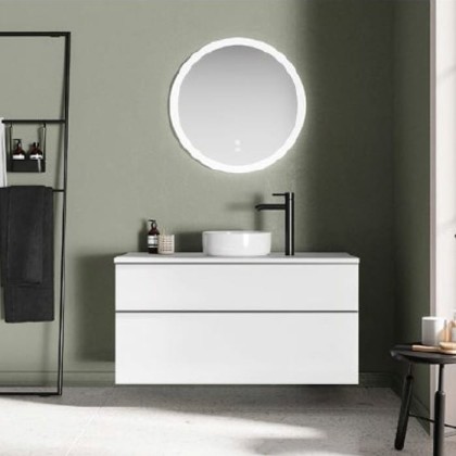 Burgbad Eqio Комплект мебели 120х55х60см., с раковиной, без отв., цвет: F2009