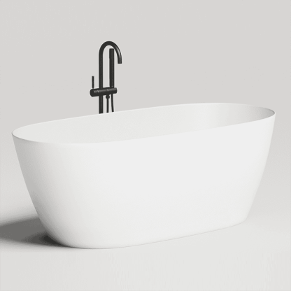 Salini Sofia Ванна отдельностоящая 165x75x60см, донный клапан "Up&Down", сифон, слив-перелив, S-Stone, цвет: белый матовый