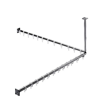 EMCO System2 Угловая штанга для душевой занавески 1200мм, подвесной, цвет: хром