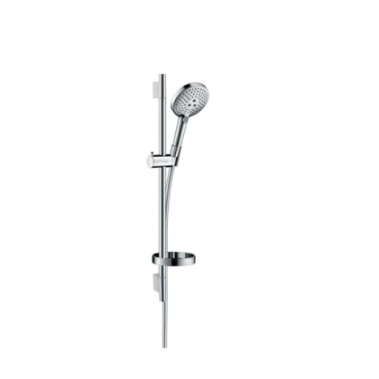Hansgrohe Raindance Select S Душевой набор: штанга 65см., ручной душ 120, 3jet (Rain, RainAir, WhirlAir), EcoSmart, мыльница, шланг, цвет: хром