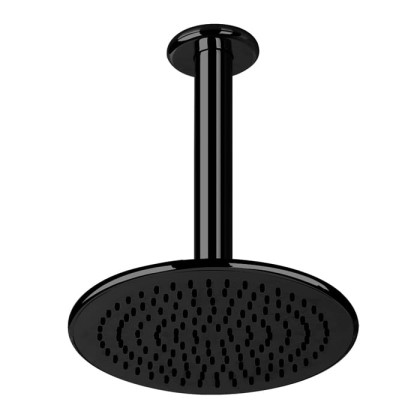 Gessi Goccia Верхний душ для потолочного крепления ?216мм, цвет: черный