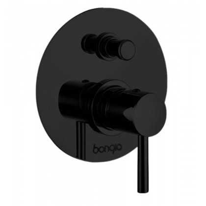 Встраиваемый смеситель для душа Bongio T Mix, цвет: черный матовый