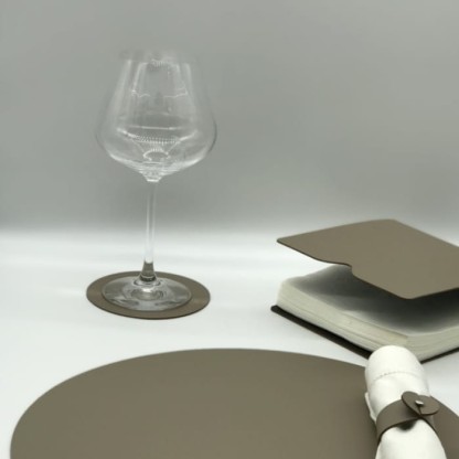 ADJ Круглый костер, D12 см., цвет: капучино/шоколад