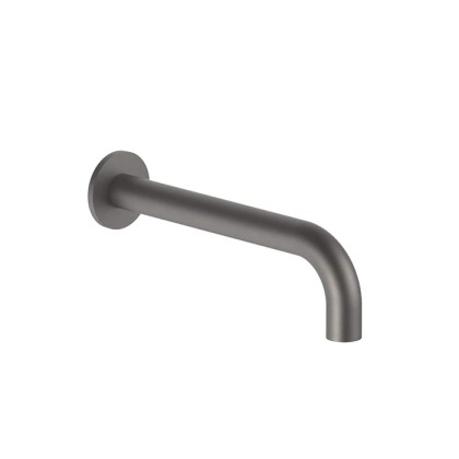 Fantini Fontane Bianche Излив смесителя для раковины, настенный, цвет: Matt Gun Metal PVD