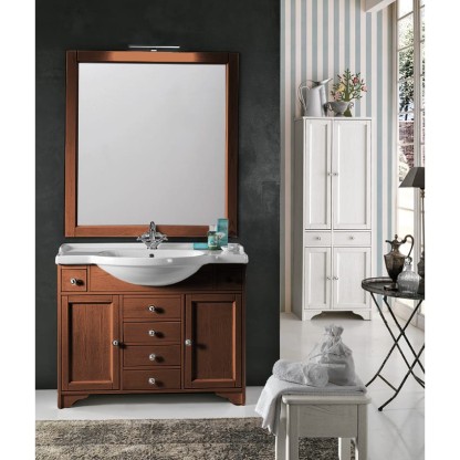 EBAN Eleonora Modular  Комплект мебели  с раковиной 105см, напольный, Цвет: NOCE